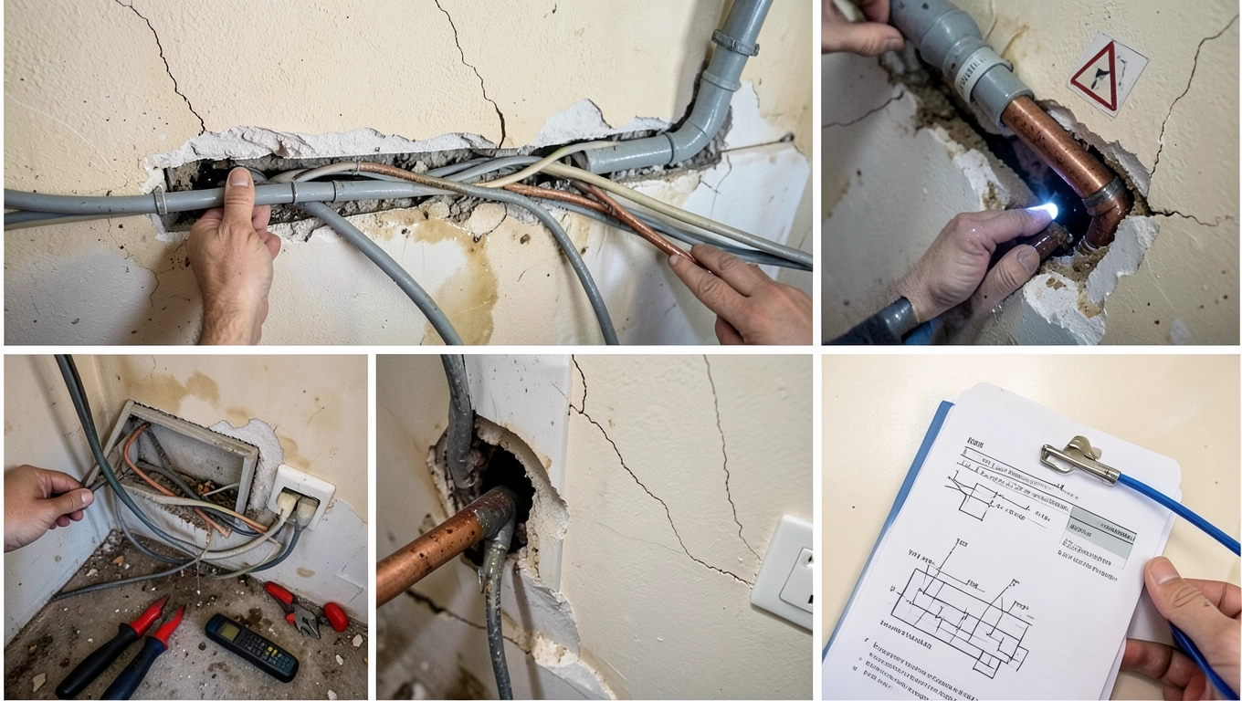 Błędy przy krzyżowaniu wod-kan i elektryki: konsekwencje prawne i ubezpieczeniowe