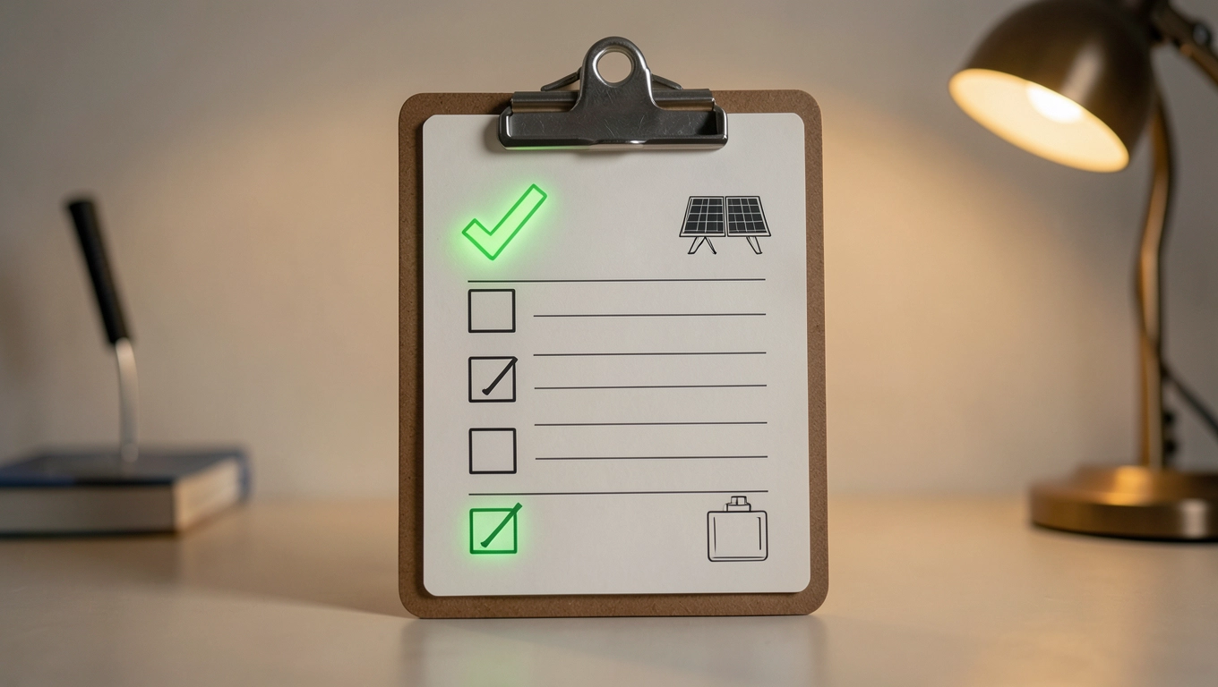 Checklist: Czy zestaw 10 kW z magazynem 5 kWh jest dla Ciebie?