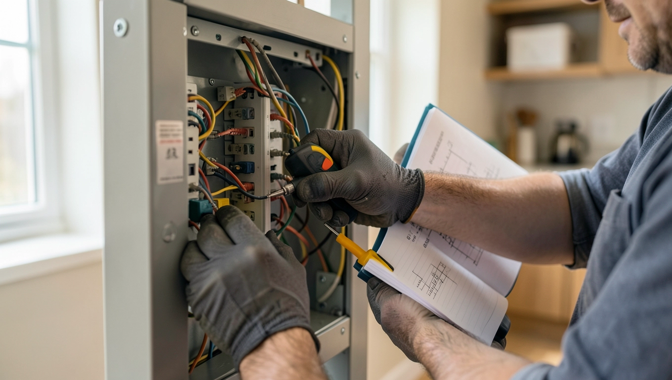 Co dokładnie sprawdza elektryk podczas odbioru?