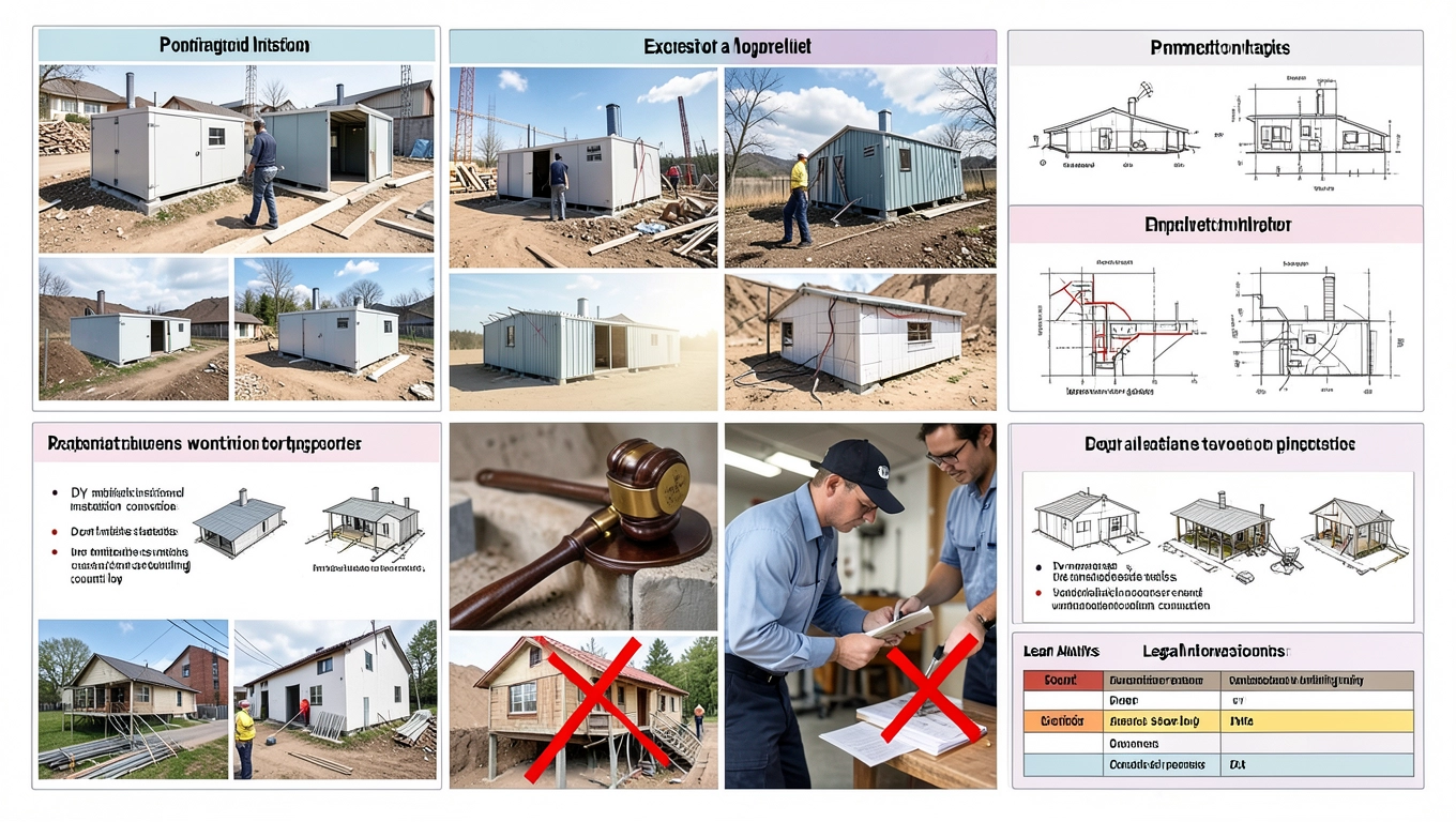Instalacja a samowola budowlana