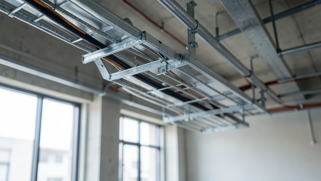 instalacje elektryczne w korytkach