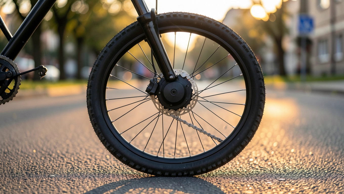 Koło z silnikiem 250W a 1000W moc, zasięg i legalność w 2026