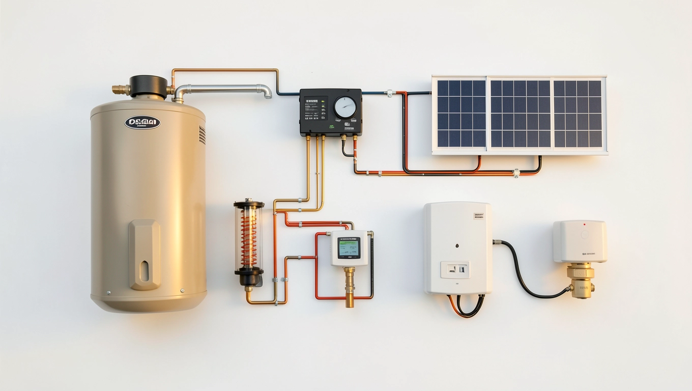 Montaż bojlera off-grid krok po kroku: schemat, kable i zabezpieczenia