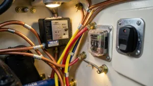 instalacja elektryczna na jachcie motorowym