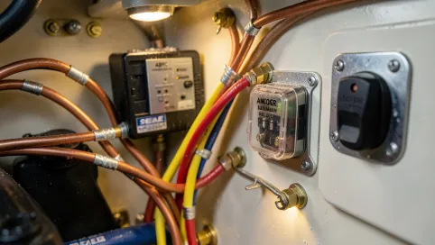 instalacja elektryczna na jachcie motorowym