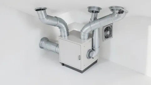 instalacja rekuperacji schemat