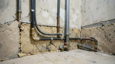 Instalacja wodna w ścianie czy podłodze