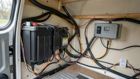Jak zrobić elektrykę w kamperze