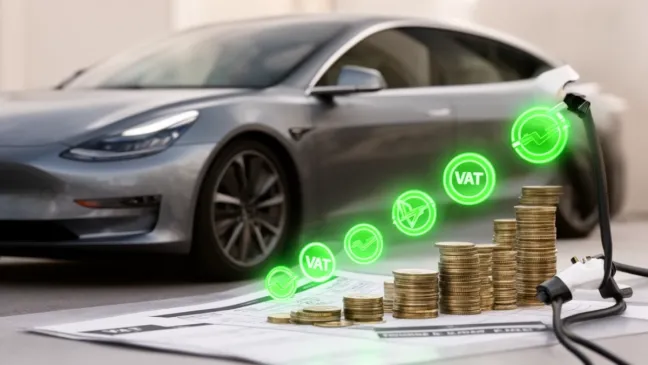 Leasing samochodu elektrycznego a VAT