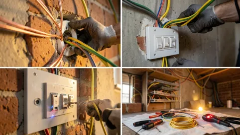 montaż instalacji elektrycznych łódź