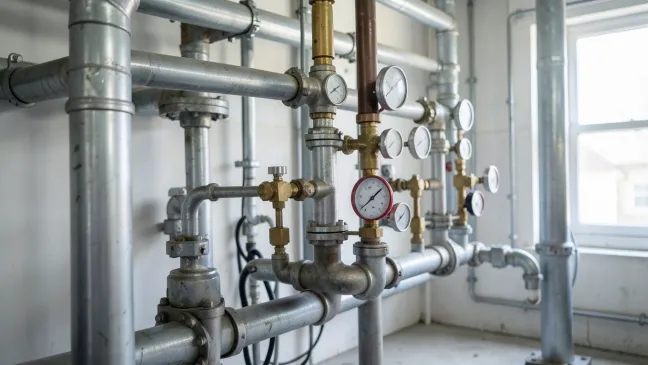 Próba ciśnieniową instalacji co
