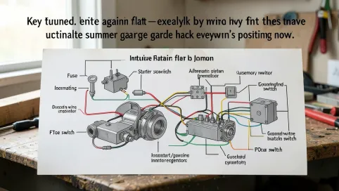 schemat elektryczny kosiarki traktorka
