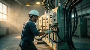 usługi elektryczne dla obiektów przemysłowych