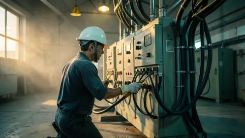 usługi elektryczne dla obiektów przemysłowych