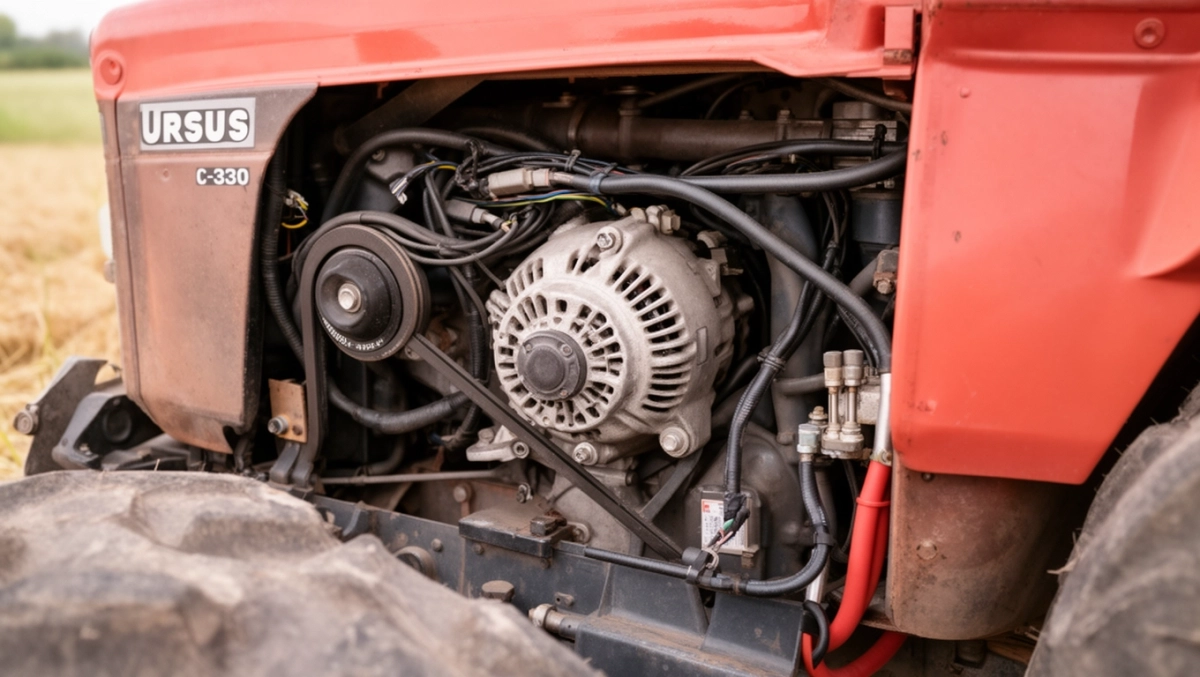 schemat instalacji c330 alternator