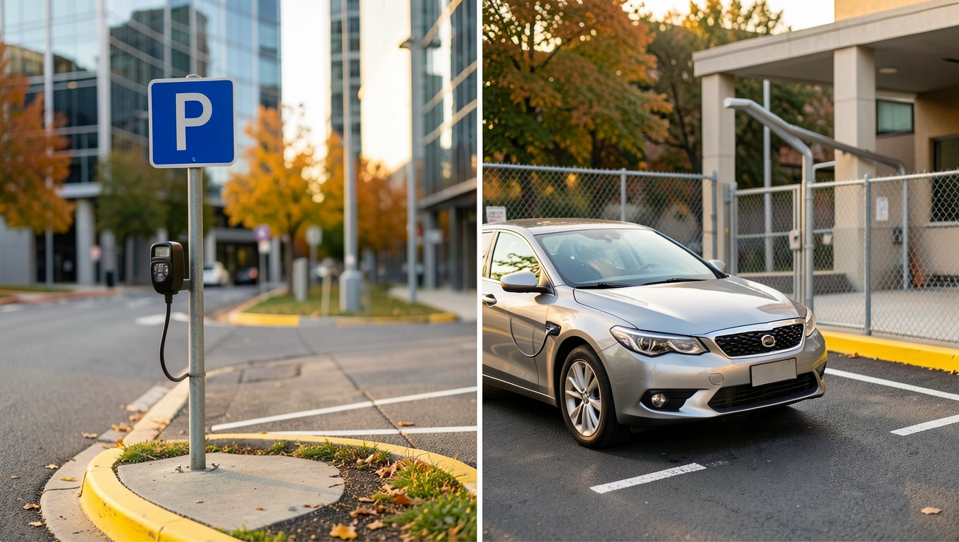 Strefa płatnego parkowania a parking prywatny jak je rozróżnić