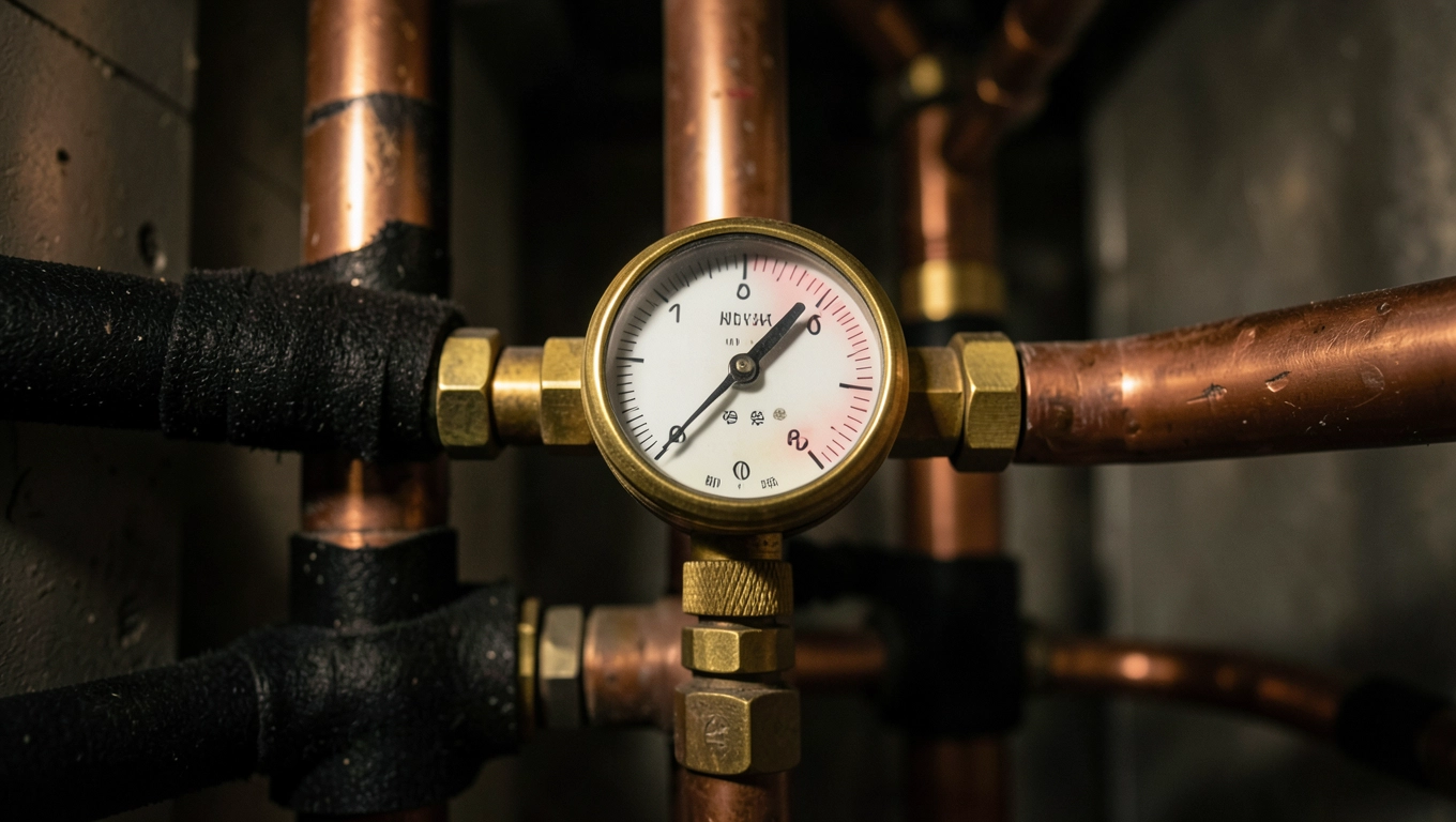 Ukryta instalacja klimatyzacji: średnice, spadki i próba szczelności