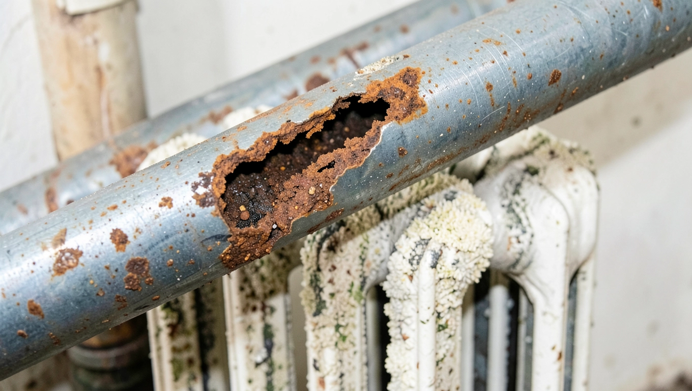 Analiza stanu rur i grzejników w starej instalacji