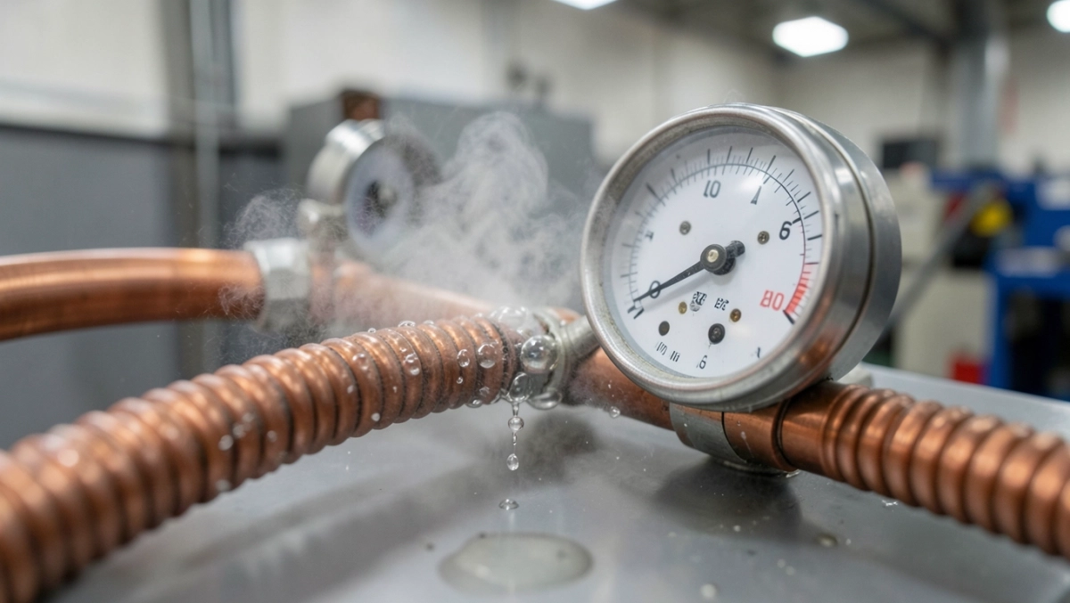 badanie szczelności instalacji chłodniczych