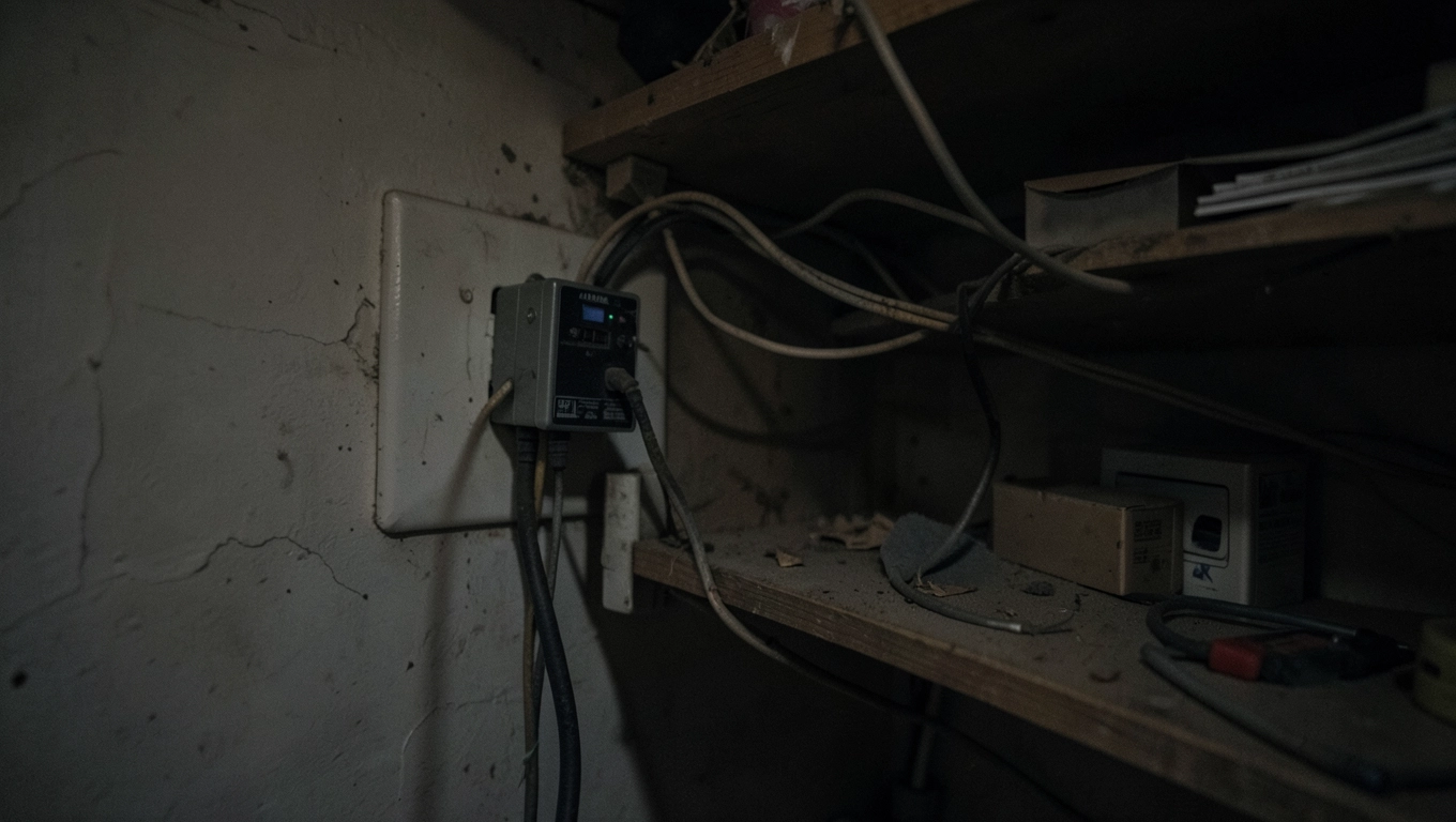 Błędy z przetwornicą 24V DC w piwnicy