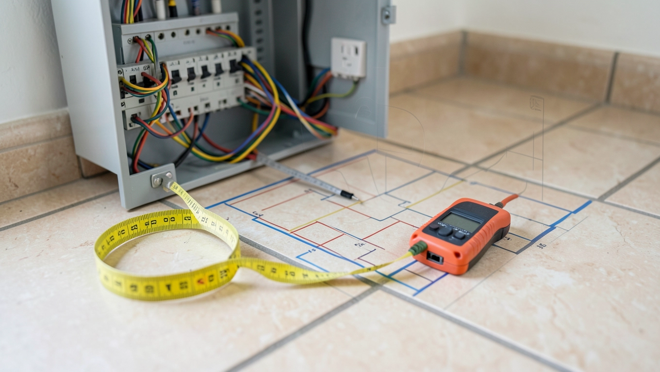 Cena przeglądu elektrycznego za m² domu