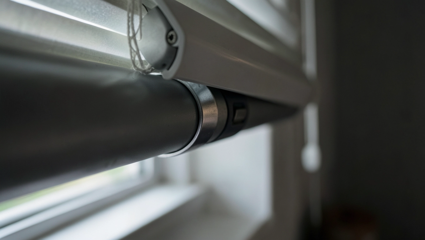 Cicha praca silnika w roletach na baterie