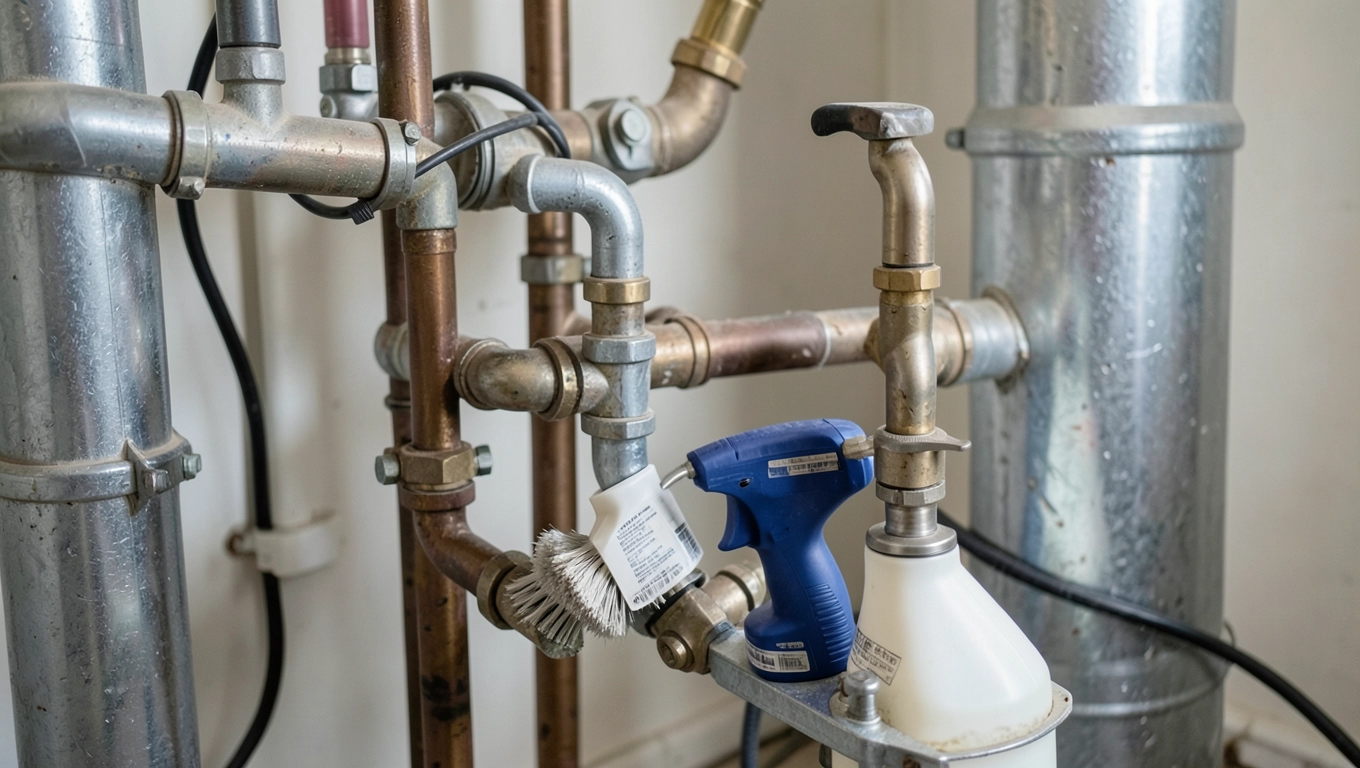 Czym wyczyścić instalacje CO