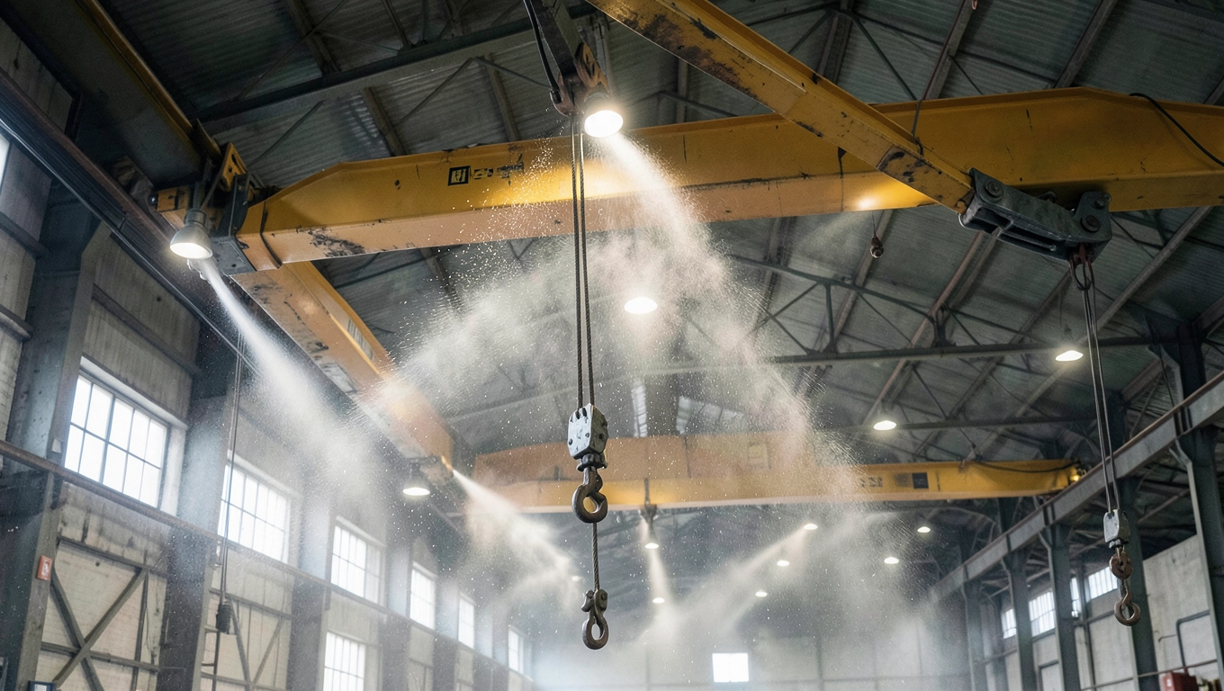 Czyszczenie suwnic przemysłowych w Sosnowcu