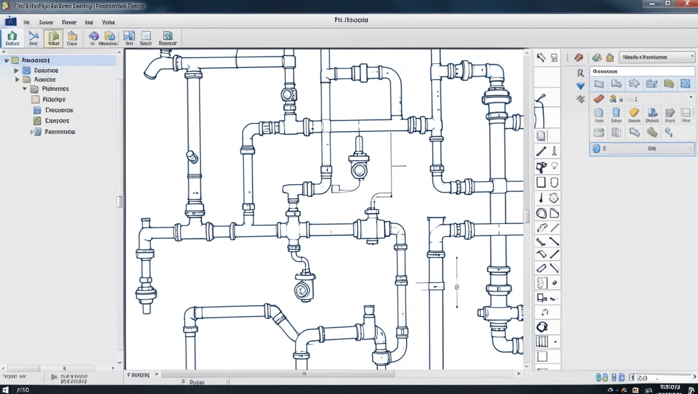 Darmowy program do rysowania instalacji hydraulicznych
