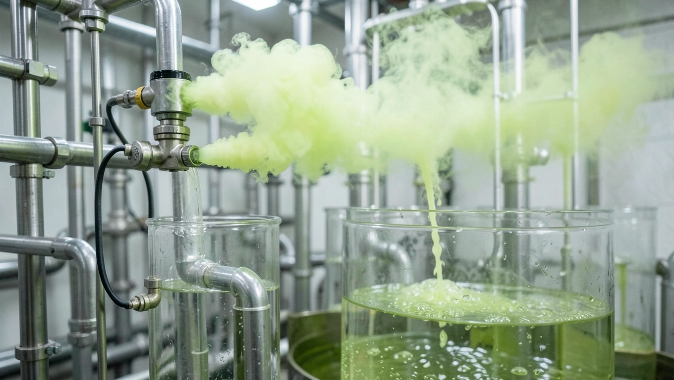 Dezynfekcja dwutlenkiem chloru w instalacjach wodnych