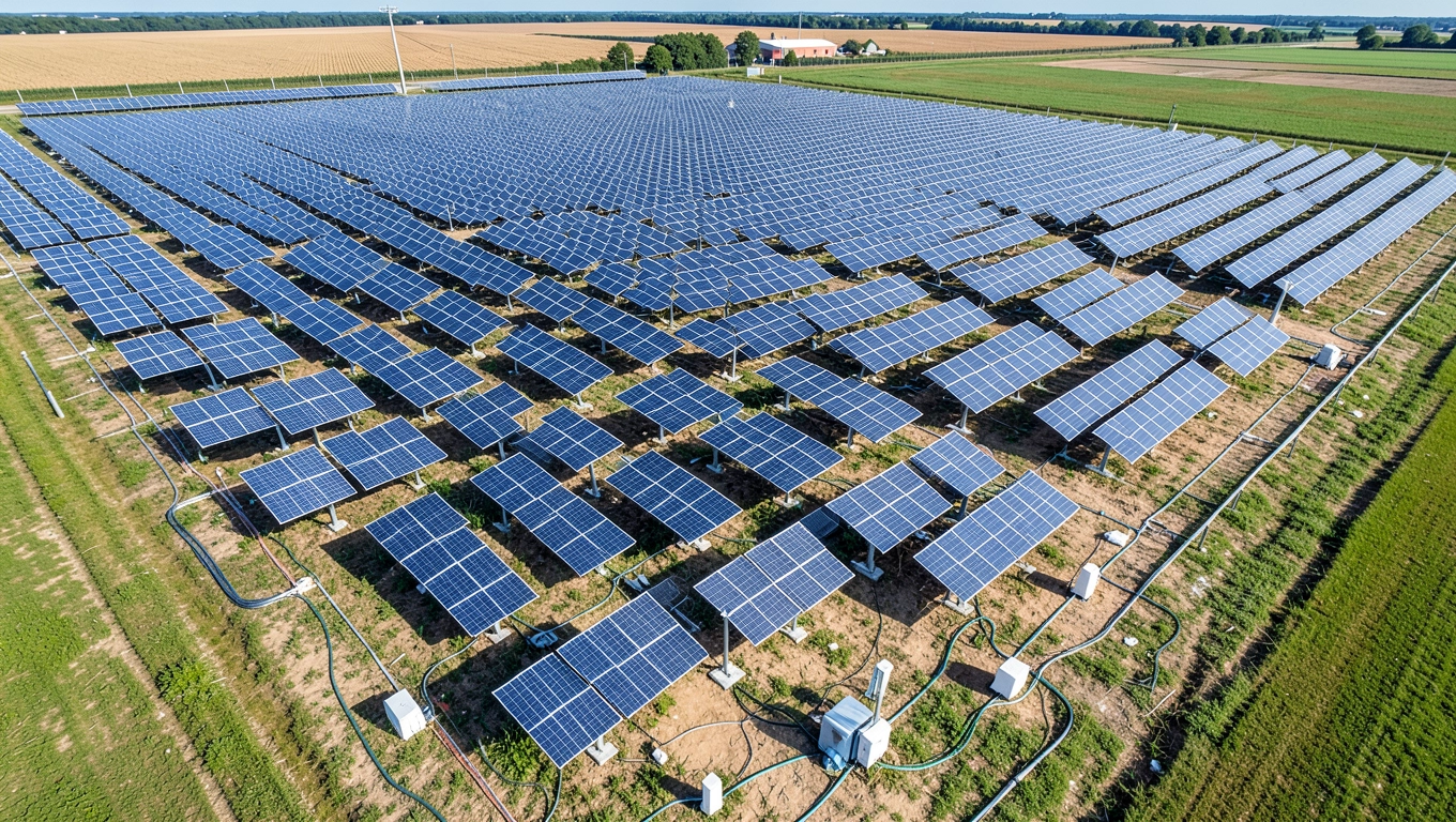 Duża instalacja fotowoltaiczna definicja