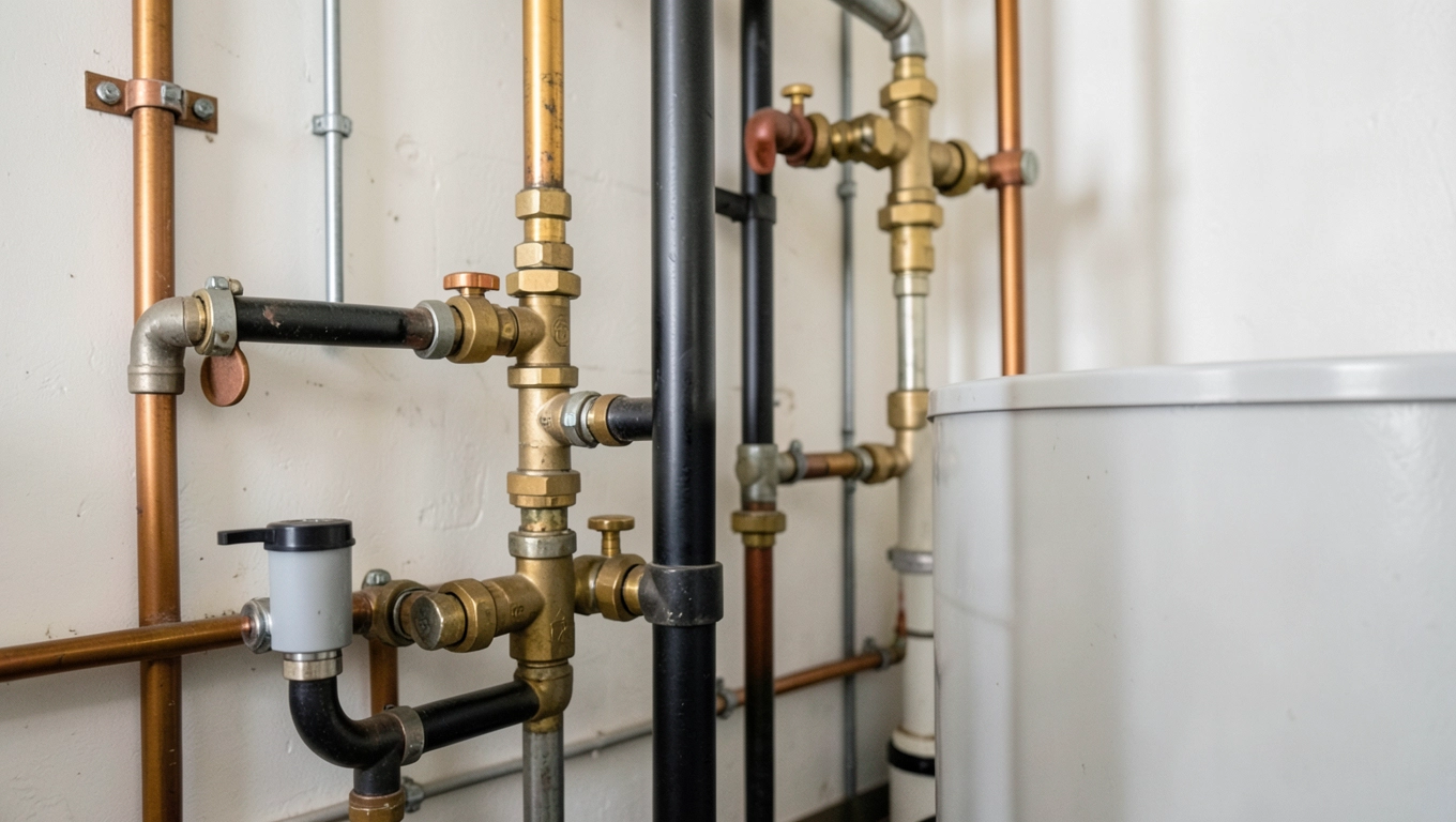 Dwie pompy obiegowe w instalacji co