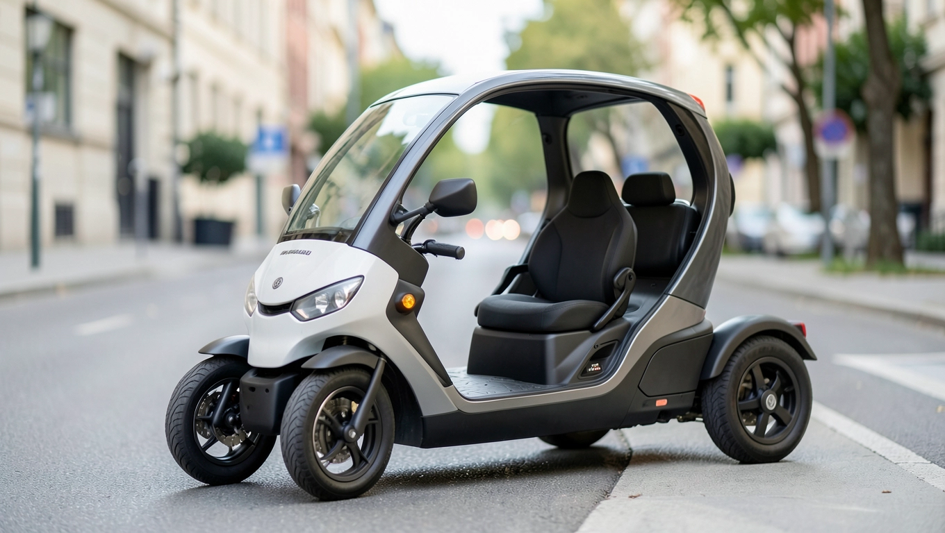 Elektryczne czterokołowce lekkie L6e bez PJ