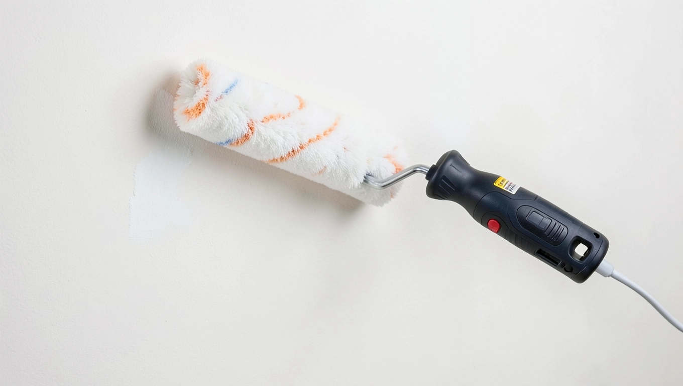 Elektryczny wałek do malowania ścian