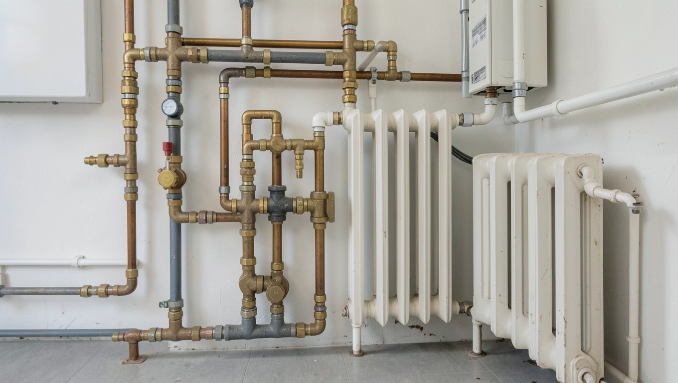 Elementy instalacji centralnego ogrzewania