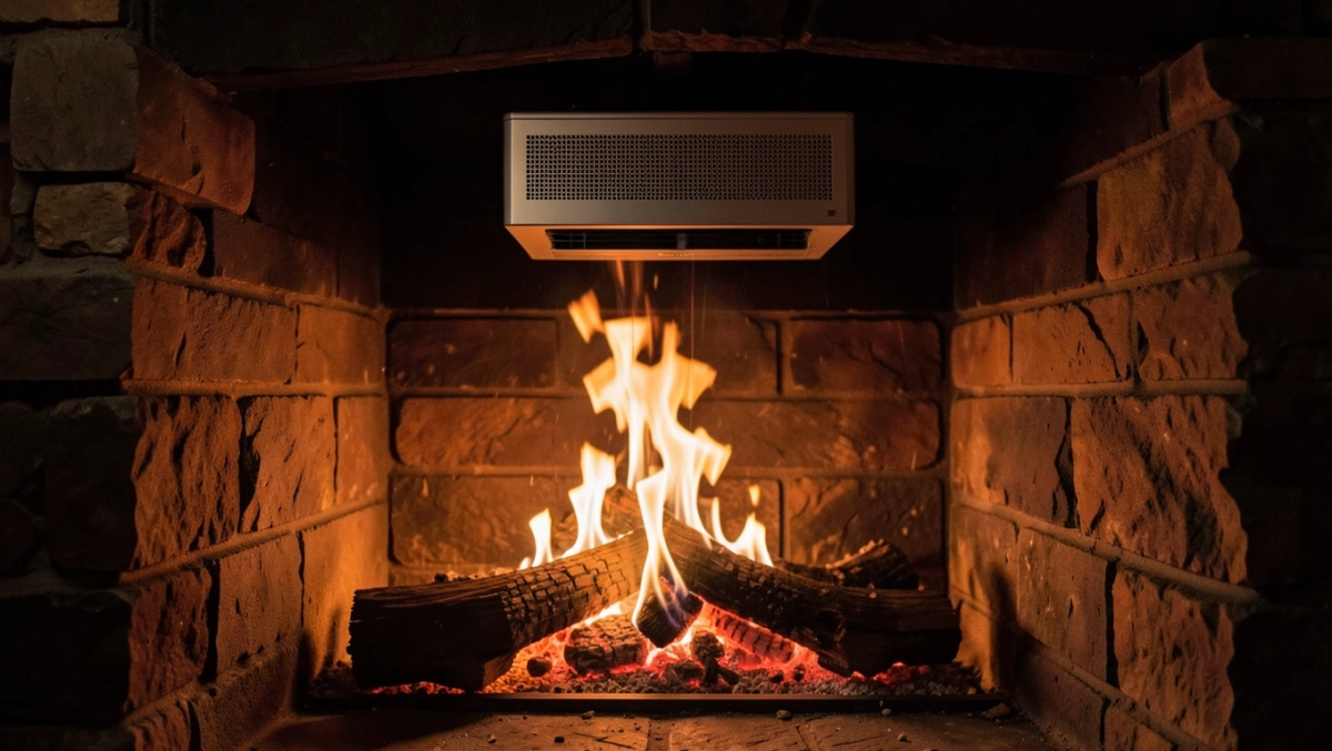 filtr elektrostatyczny do kominka