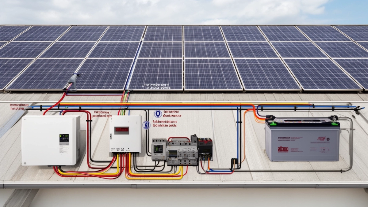 Fotowoltaika schemat instalacji