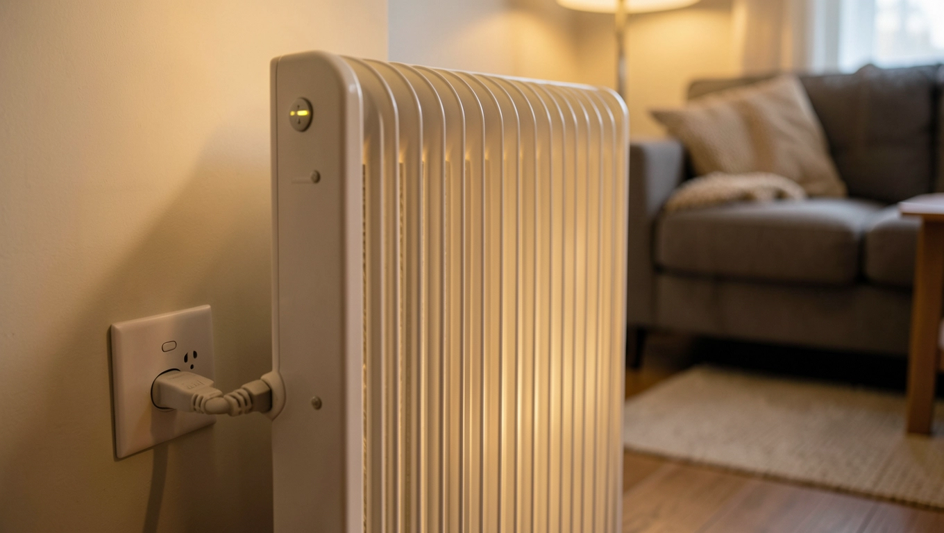 Grzejnik elektryczny olejowy dla mieszkania