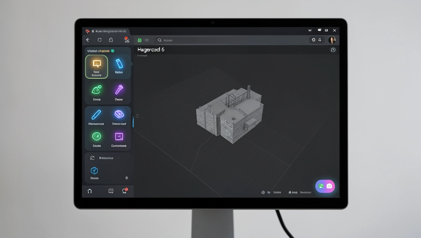 Hagercad 6 nowy interfejs użytkownika