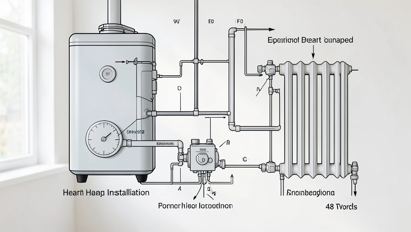 Instalacja centralnego ogrzewania schemat