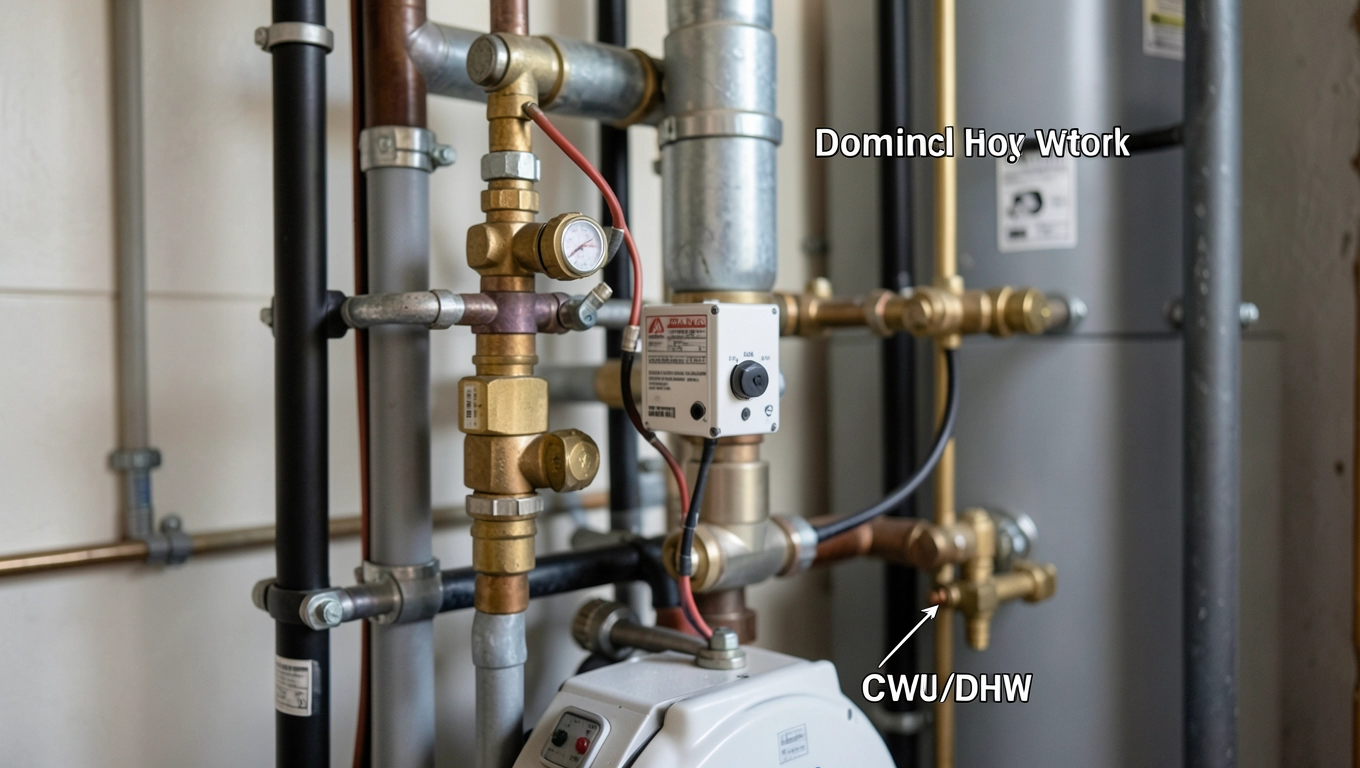 instalacja co i cwu koszt