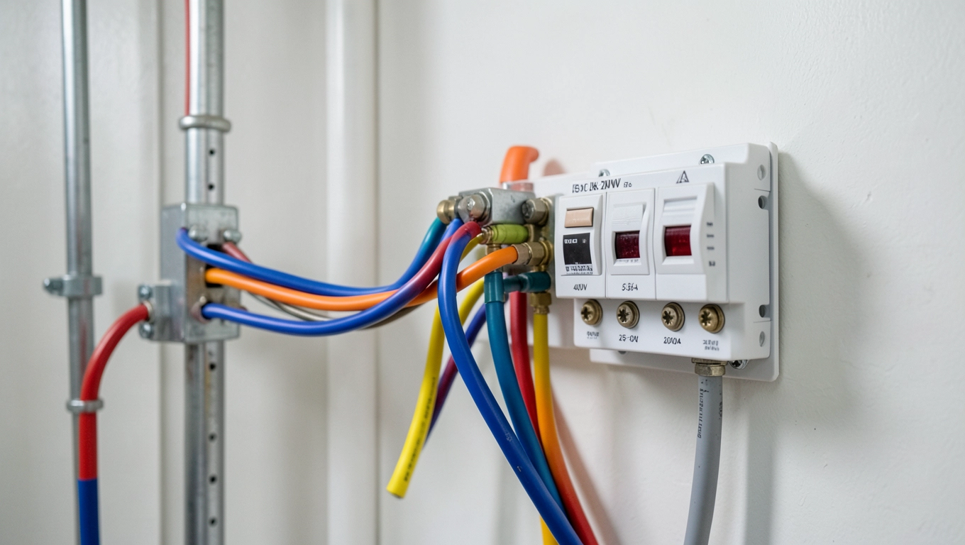 Instalacja elektryczna pod kocioł do podłogówki