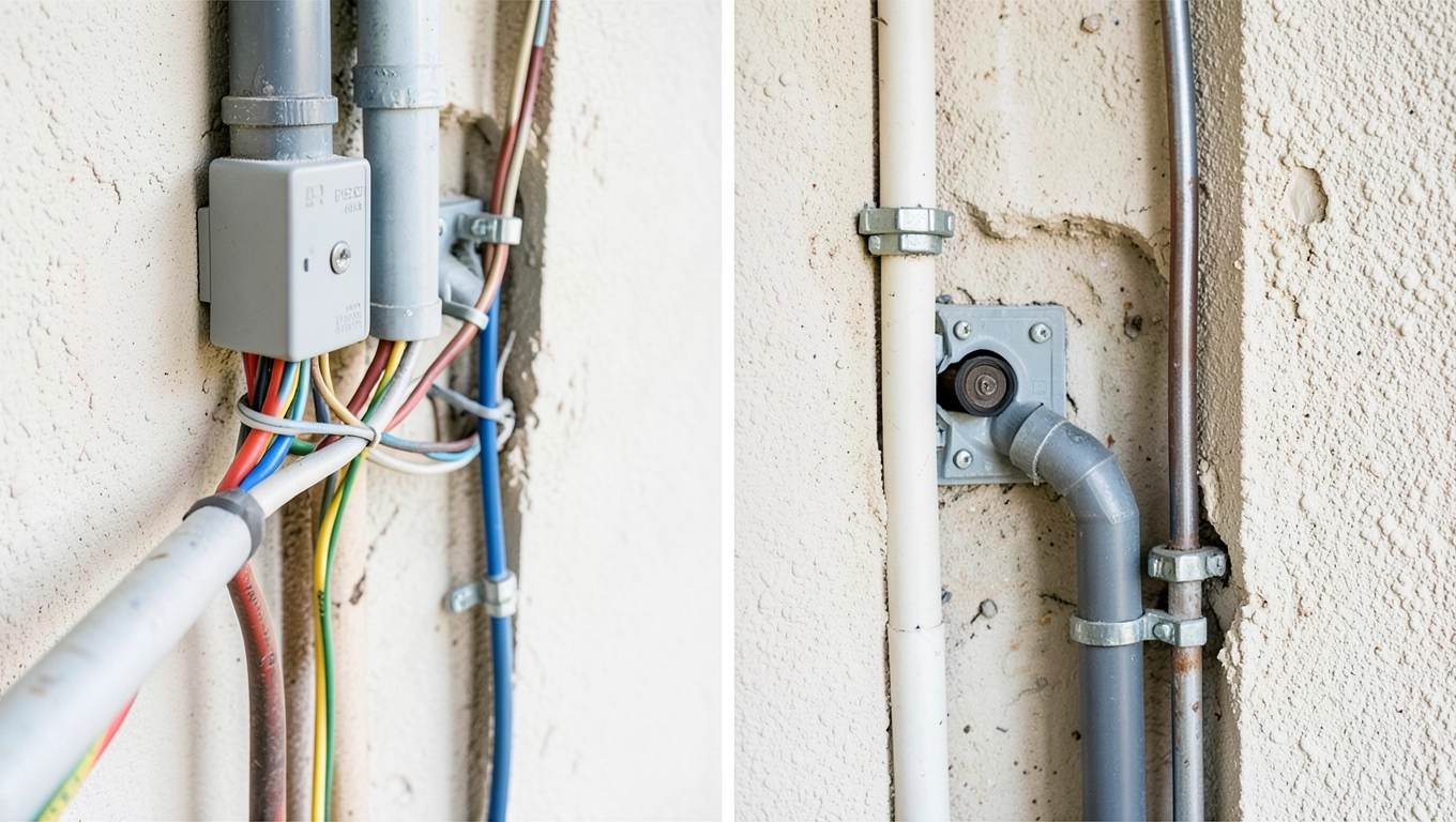 Instalacja elektryczna w peszlu czy podtynkowa