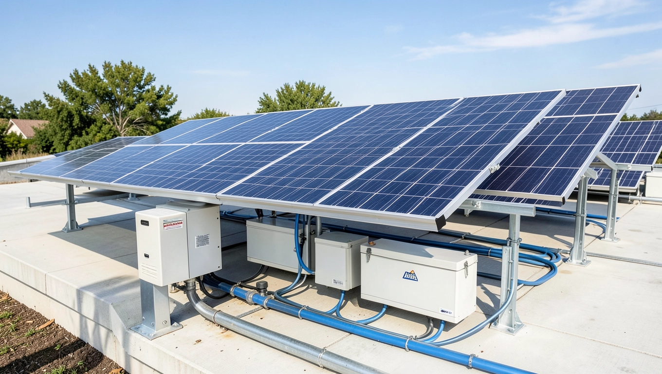 Instalacja fotowoltaiczna 10 kW z magazynem energii