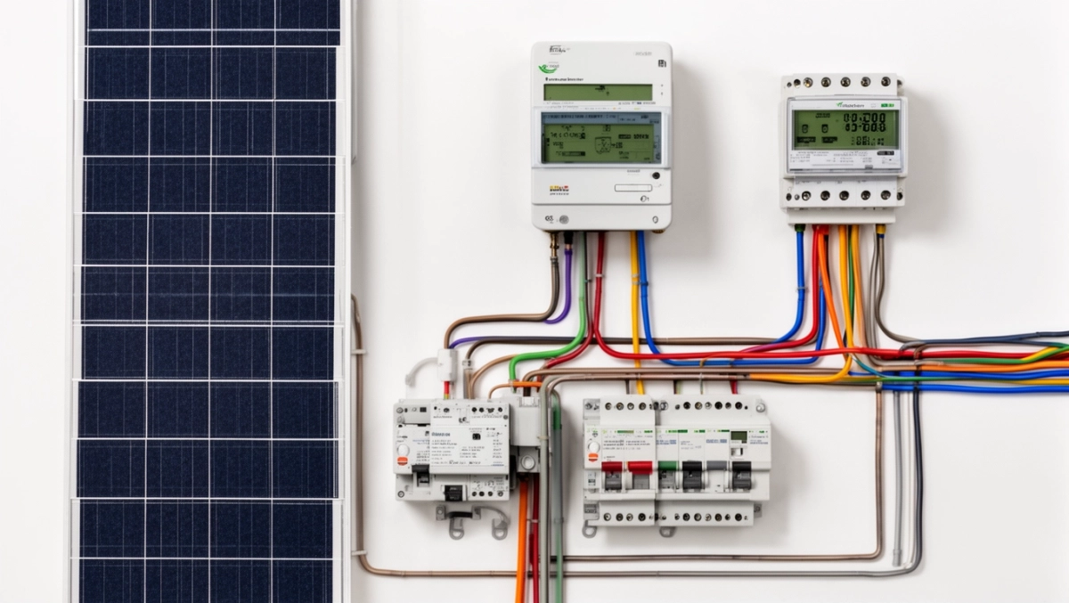 instalacja on grid schemat