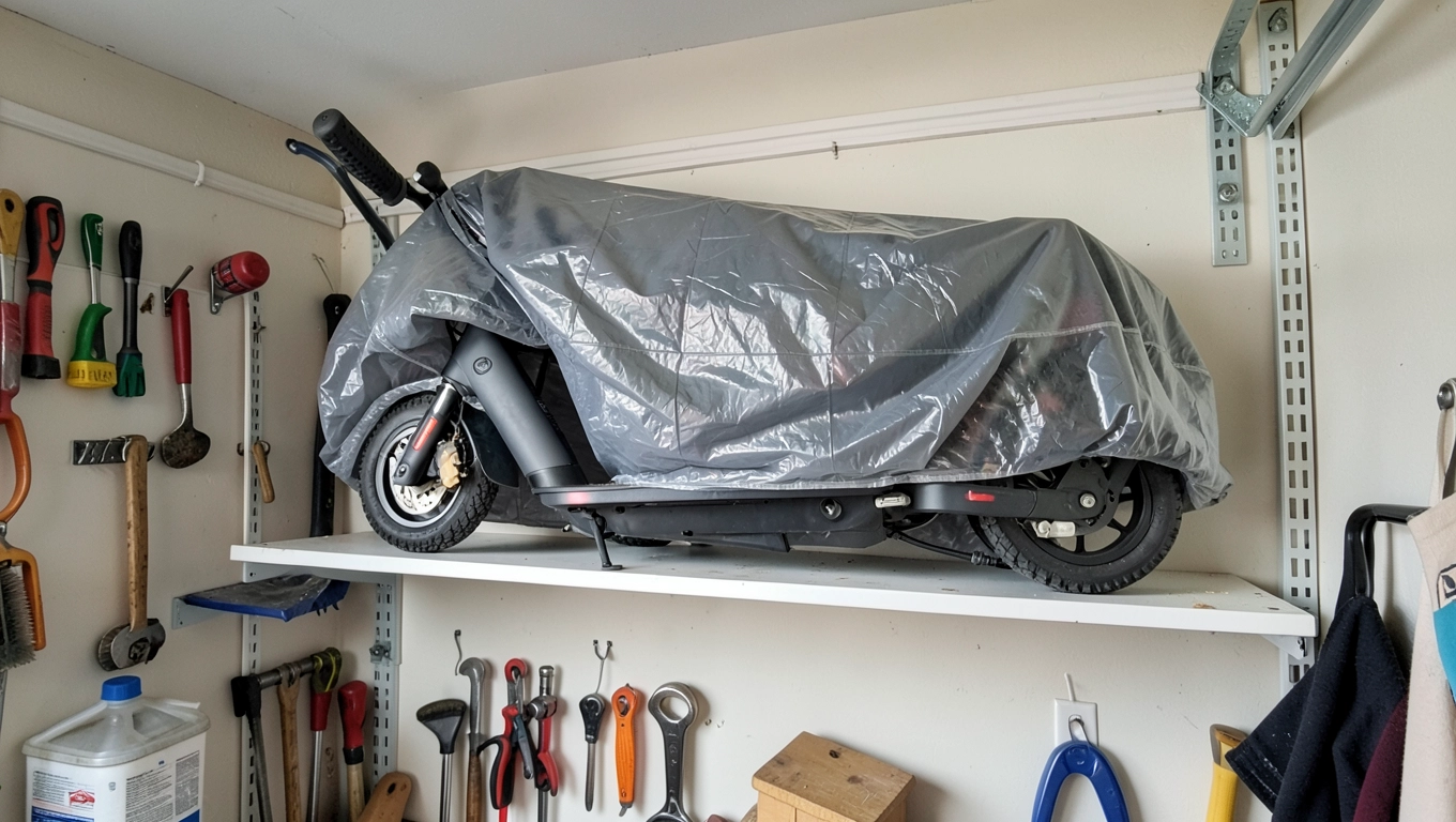 Jak przechowywać hulajnogę elektryczną zimą