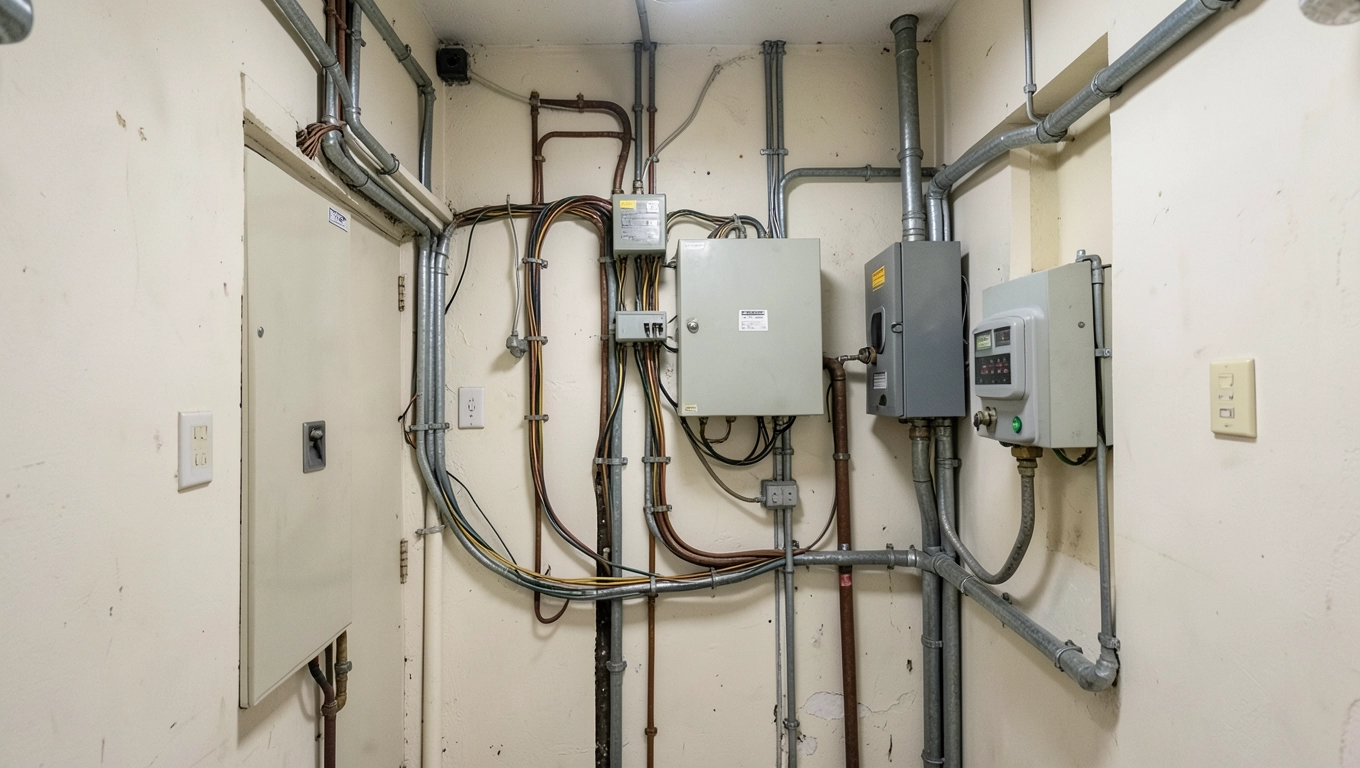 Jak wygląda przegląd instalacji elektrycznej w bloku