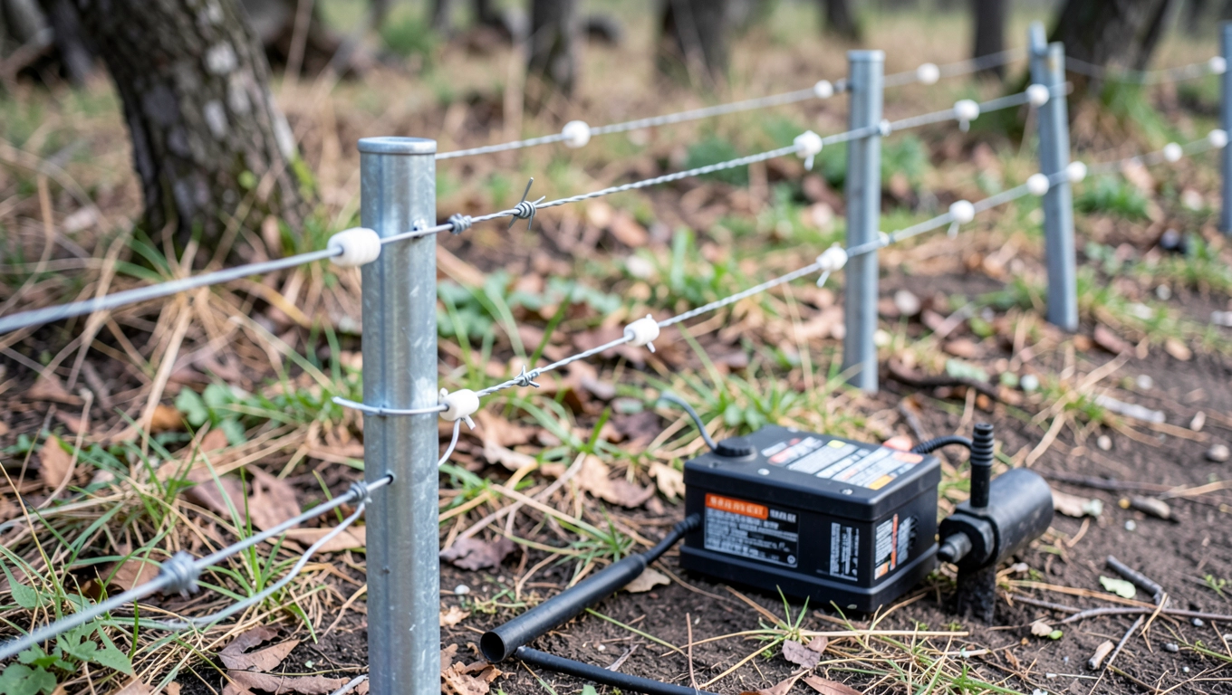 Jak zrobić pastuch elektryczny na dziki