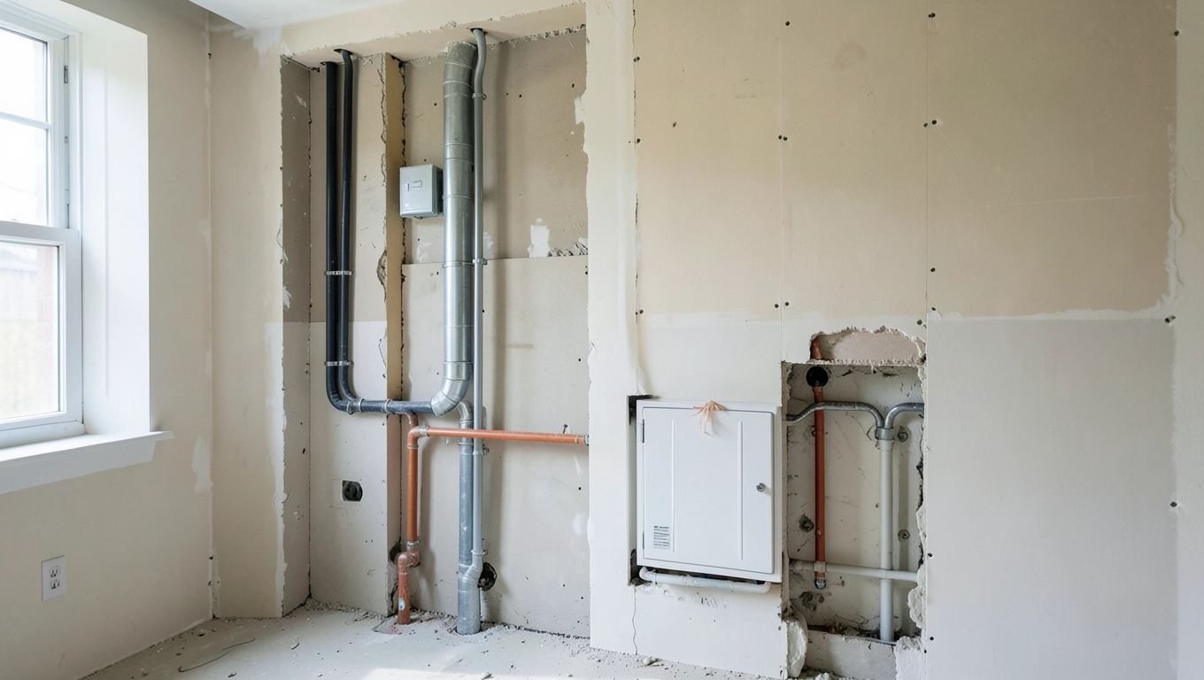 Jakie instalacje przed tynkami