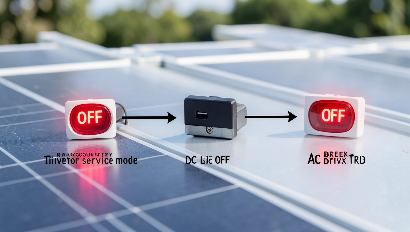 Kolejność wyłączania - odwrotna sekwencja